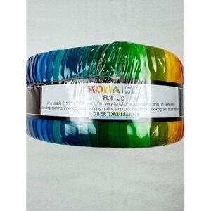 Robert Kaufman Kona Cotton Roll Up New Classic Palette RU 228 41 Fabric Strips